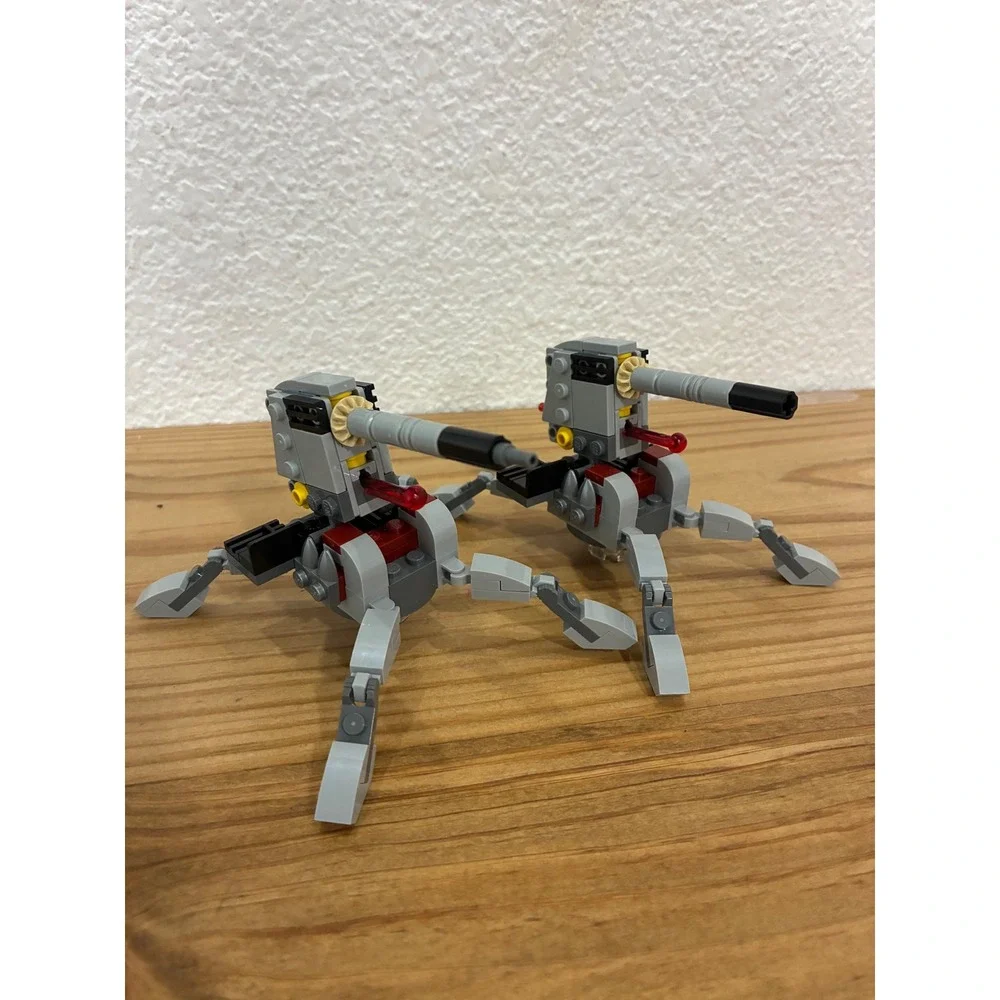 LEGO Star Wars 75345 501st Clone Troopers Battle Pack AV-7 Cannon Lot of 2 Build
